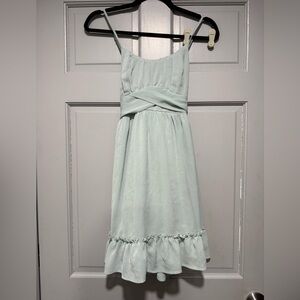 Elegant Mint Green Kids Dress